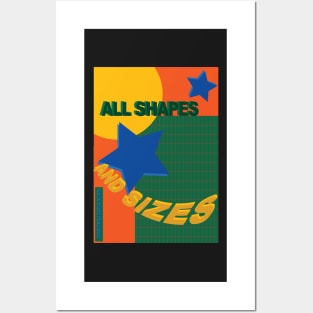 All shapes Posters and Art